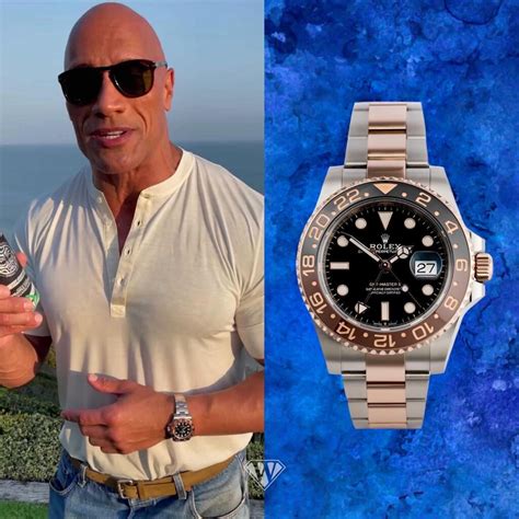 dwayne the rock johnson rolex